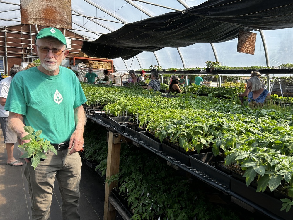 Volunteers at the Gardengate May Plant Sale 