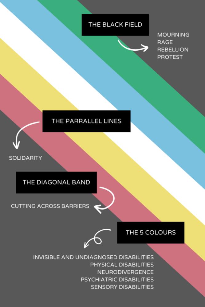 Disability Pride Flag explanation