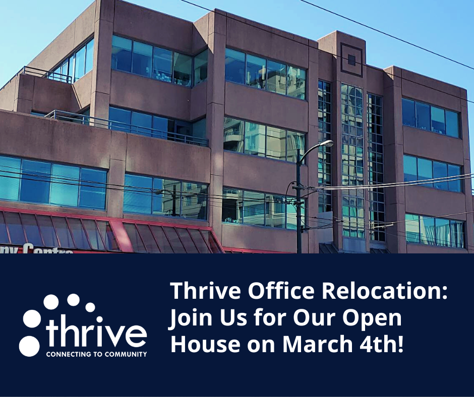 Thrive open house on March 4 2024