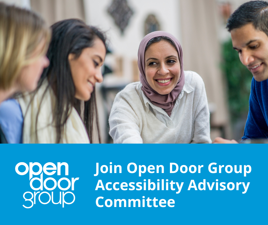 Group of people from diverse background chatting with each other.