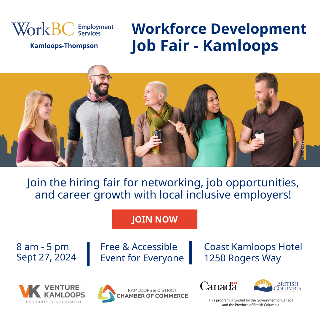 Kamloops hiring fair poster