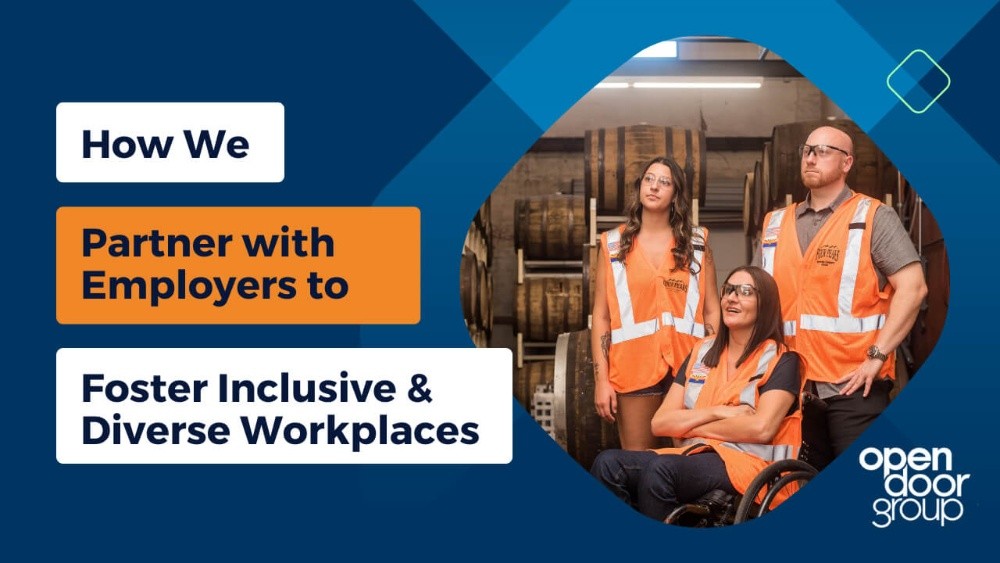 Open 'How We Partner with Employers to Foster Inclusive and Diverse Workplaces.' video in new tab
